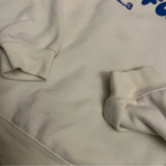 White Fox Yellow Crewneck Sweatshirt - Picture 3 of 3